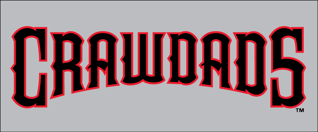 Hickory Crawdads 2016-Pres Jersey Logo 3 vinyl decal